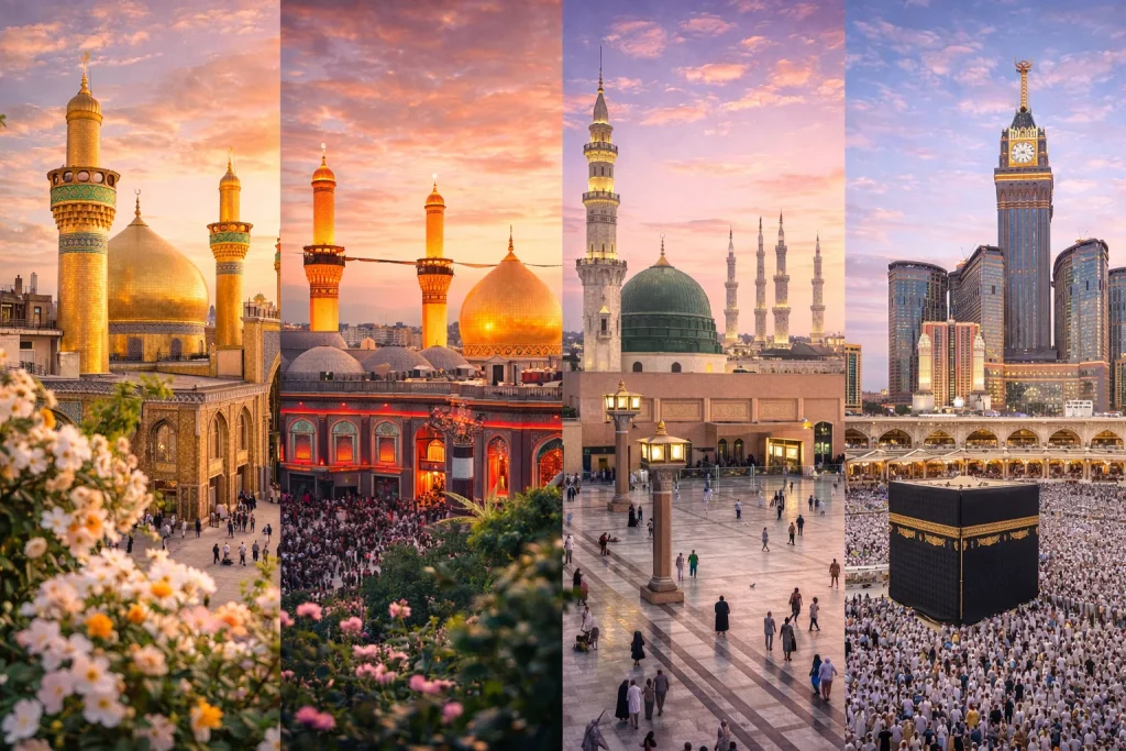 بهترین مقصد سفر های زیارتی